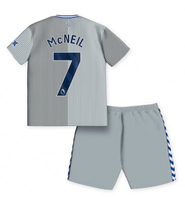 Everton Dwight McNeil #7 Tercera Equipación Niños 2023-24 Manga Corta (+ Pantalones cortos)